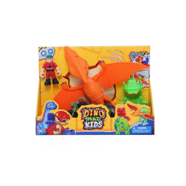 Pterodactyl With Sound And Figure Orange